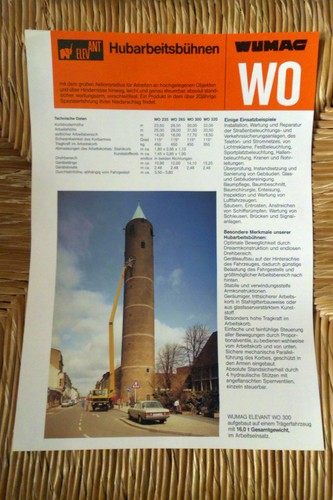 Wumag aerial work - aerial,