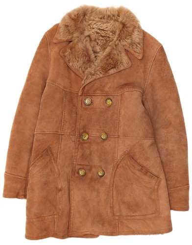 Vintage womens shearling coat - vintage,
