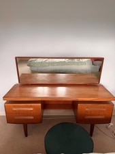 G Plan Fresco Dressing Table with Mirror and Stool