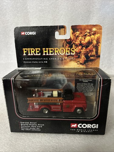 Corgi fire heroes - fire, 1966