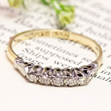 Vintage 1930s 18ct Gold & Plat