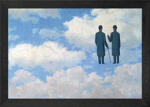 Rene magritte sky - sky, wall