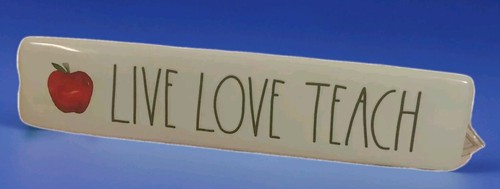 Rae dunn live love teach - dunn,
