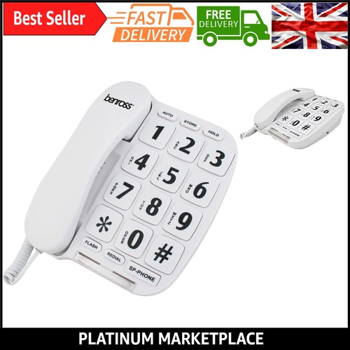 Large buttons landline phone - buttons,