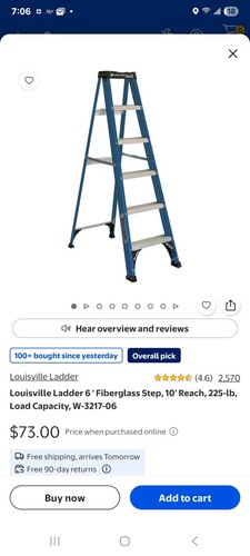 Louisville ladder - louisville, 6