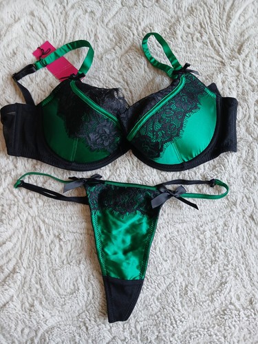 Bnwt senza green silk - la, &