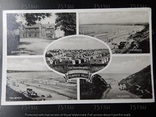 Multiview postcard, PRIMROSE VALLEY, Yorkshire. Caravan holiday. Seaside. RPPC