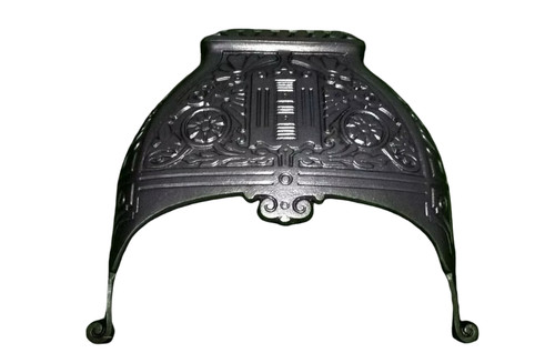 Cast iron fireplace hood - iron,
