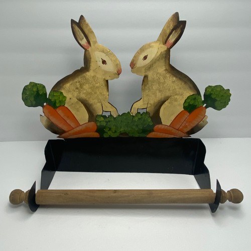 Vintage bunny rabbit metal - vintage,
