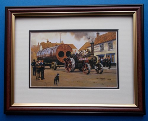 Transport print framed - framed,