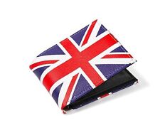 Union Jack British Flag Mens Retro Wallet Card and Coins Holder