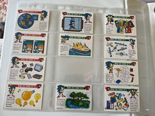 Laughing Cow Sonic The Hedgehog Mini Jeu Sonic 20/24  Cards/stickers