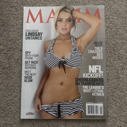 Lindsay lohan maxim magazine - maxim,