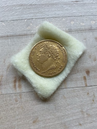 Gold sovereign king george - sovereign,