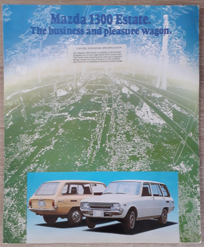 Mazda 1300 estate - 1300, brochure