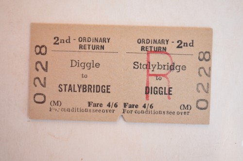 Railway ticket brb diggle - railway,