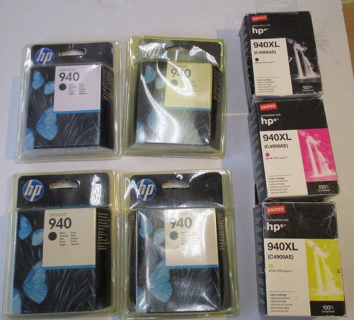 Pack genuine original hp - 4, pack.
