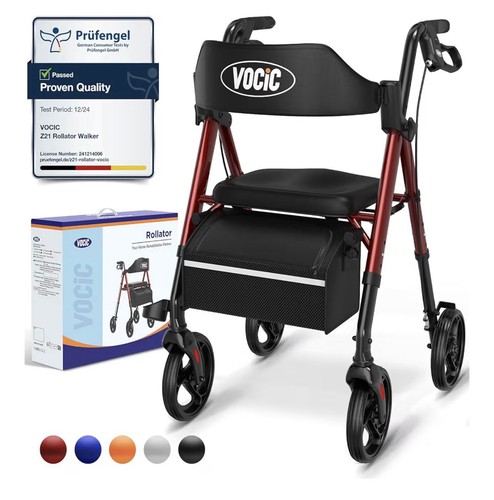 Vocic rollator walker with - vocic,