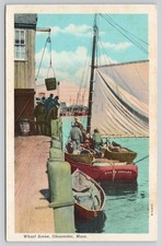 Shallop Sailboat Gloucester MA