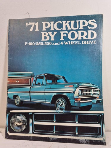 1971 ford truck - model, 100