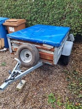 Lider Seville Galvanised Car Trailer with Tarp.