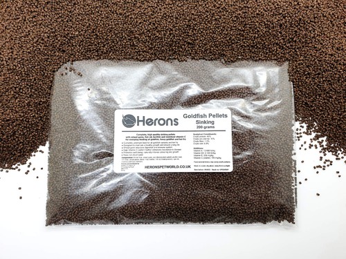 Herons goldfish pellets - herons,