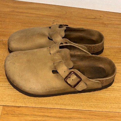 Birkenstock boston men beige - birkenstock, men's