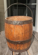 Large Antique Prim Wooden