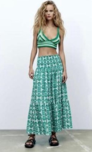 Zara long embroidered - long, maxi