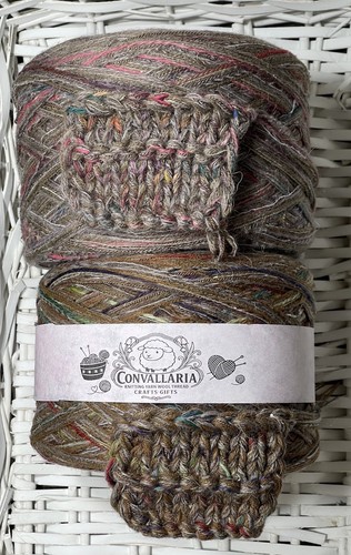 Fancy melange yarn wool - melange, 2x