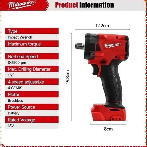 Milwaukee 2854 m18 8 - 2854-20,