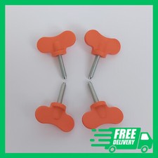 145715 x 4 IKEA FLISAT Children's desk Screws Pins/ Bolts/ Pegs Original Parts