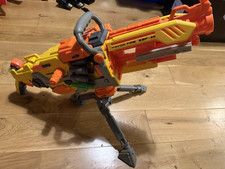 Nerf Havok Fire EBF-25 Chain Gun , Ammo Box , Tripod @ Bullet Chain