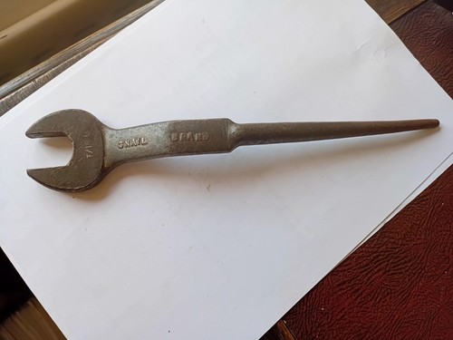 Vintage open ended snail - ended, brand