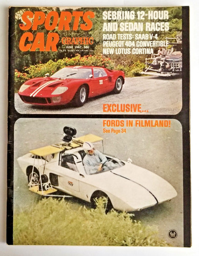 Sports car graphic june - graphic,