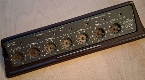 Vintage lightning adding - lightning,