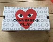 Converse Play Come Des Garçons Empty Shoe Box 13” X 7”