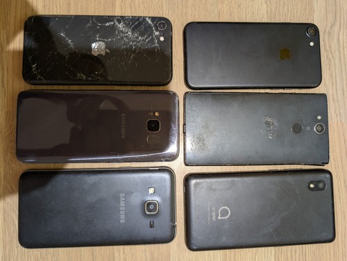 Mobile phones damaged - phones,