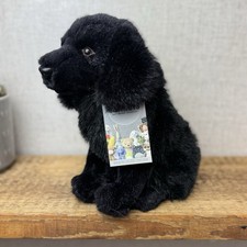 Ganz 1996 Newfoundland Dog Soft Toy - Vintage Rare Pristine Condition Black Dog