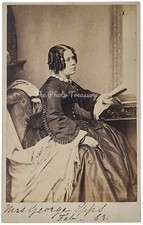 CDV CHARLOTTE BACON MRS GEORGE EPPS HOMEOPATHY MOTHER ARTIST LAURA ALMA TADEMA