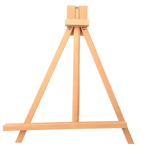 Small table easel stand beech - small,