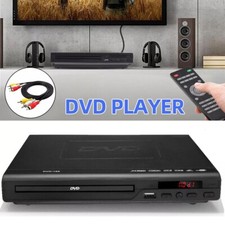 DVD Player Compact Multi Region HDCD CD VCD Music Disc Upscaling USB With Remote