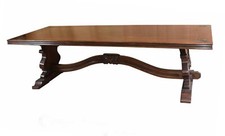 Refectory Table Fleur De Lys