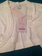 New Girls Monsoon Dress  Shrug Eleanor Cardigan Bolero Cover Up Occasion Wedding