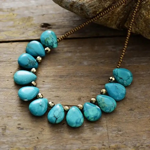 Natural stone turquoise - stone,