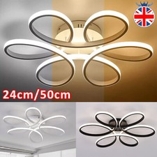 Modern Lamp LED Ceiling Light Chandelier Lights Living Room Dimmable Bedroom