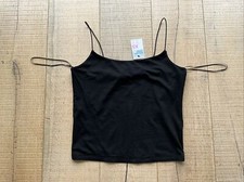 BNWT Primark Black Vest Top Size XS 