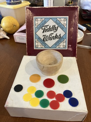 Vintage tiddly winks - tiddly,
