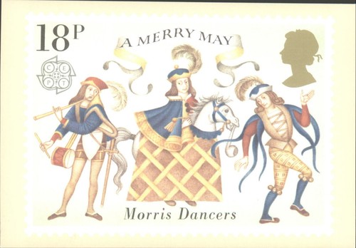 Morris dancers royal mail - morris,