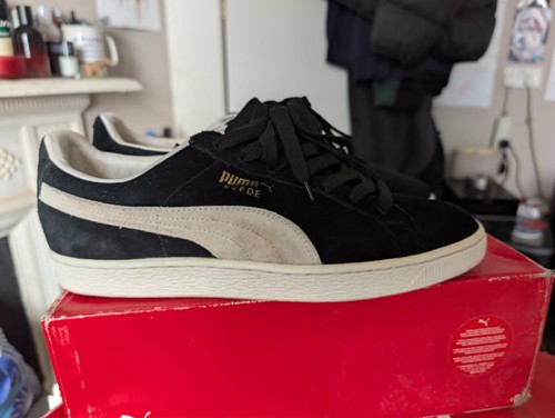 Puma suede classic black - puma,